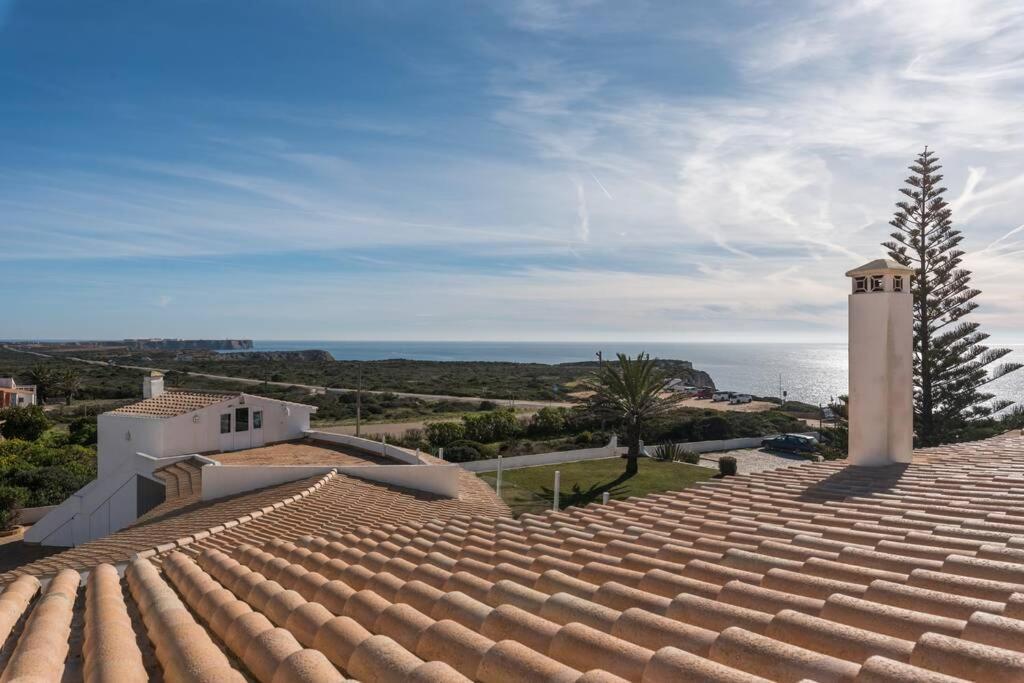 Casa do Beliche - frente praia, grande terraço privado Sagres Extérieur photo